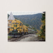 Conway Schilderachtig Railroad, NH Puzzle Legpuzzel (Horizontaal)