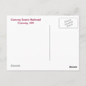 Conway Schilderachtig RR-Briefkaart Briefkaart (Achterkant)