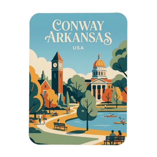 Conway USA Magneet (Verticaal)