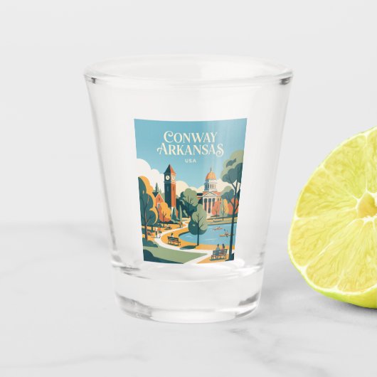 Conway USA Shot Glas (Voorkant)