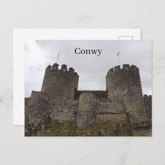 Conwy Briefkaart (Voorkant / Achterkant)