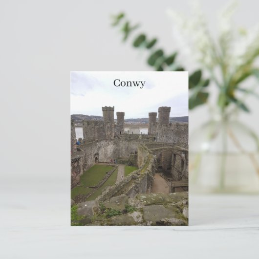 Conwy Briefkaart (Staand voorkant)
