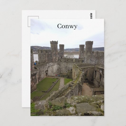 Conwy Briefkaart (Voorkant / Achterkant)