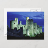 Conwy Castle, Gwynedd, Wales Briefkaart (Voorkant / Achterkant)
