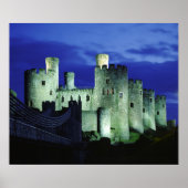 Conwy Castle, Gwynedd, Wales Poster (Voorkant)