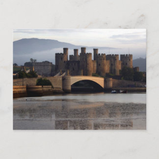 Conwy Castle North Wales Briefkaart