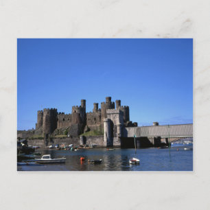 Conwy Castle North Wales Briefkaart