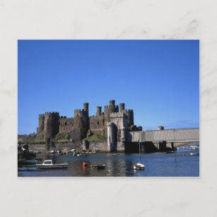Conwy Castle North Wales Briefkaart