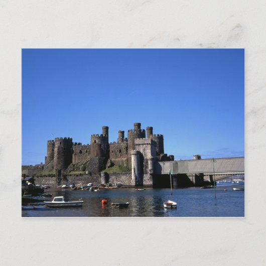 Conwy Castle North Wales Briefkaart (Voorkant)