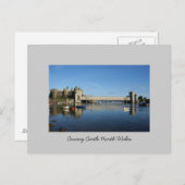 Conwy Castle North Wales Briefkaart (Voorkant / Achterkant)