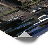 Conwy Castle North Wales Briefkaart Poster (Hoek)