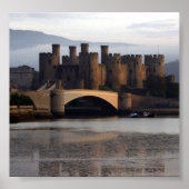 Conwy Castle North Wales Poster (Voorkant)