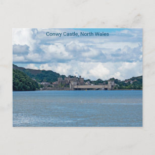 Conwy Castle, North Wales, UK, Briefkaart