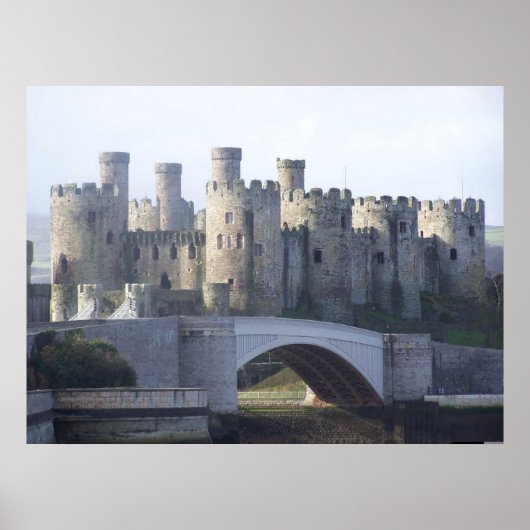 CONWY CASTLE POSTER (Voorkant)