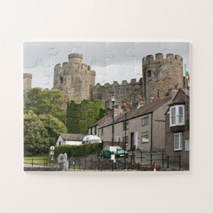 Conwy Castle, Wales, Verenigd Koninkrijk Legpuzzel