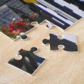 Conwy street en castle, Wales Legpuzzel (Zijkant)