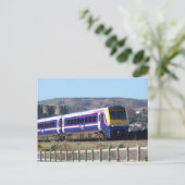 Conwy-trein Briefkaart (Staand voorkant)