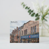 Conwy Wales Welsh City Travel Briefkaart (Staand voorkant)