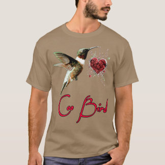 Coo Bird design lovers 2 T-shirt