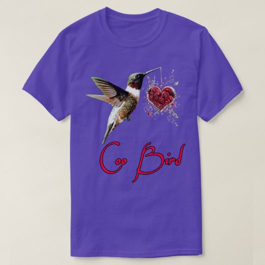 Coo Bird design lovers 5 T-shirt (Design voorkant)
