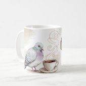 Coo & Brew Pigeon Coffee Lover Mok (Voorkant links)