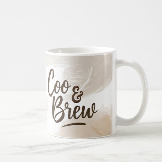 Coo & Brew Pigeon Coffee Lover Mok (Rechts)