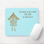 Coo Coo Clock Mousepad Muismat (Met muis)