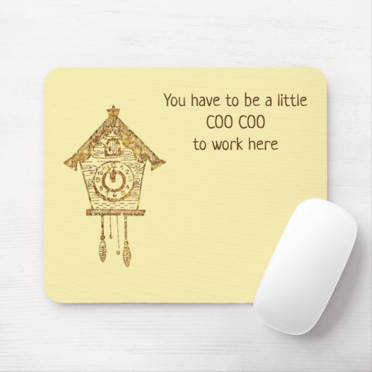 Coo Coo Clock Muismat (Met muis)