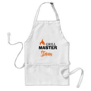 COO! ♨️ Grill Master Schort – Naam naar keuze BBQ