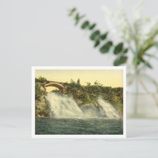Coo Waterfall, Spa, België Briefkaart (Staand voorkant)