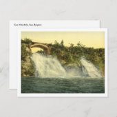 Coo Waterfall, Spa, België Briefkaart (Voorkant / Achterkant)