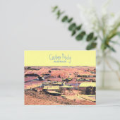 Coober Pedy mijnstad Australië reizen Briefkaart (Staand voorkant)