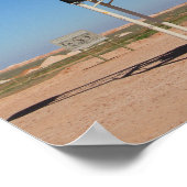 Coober Pedy Outback Australia Souvenir Foto Poster (Hoek)