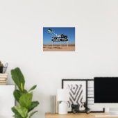 Coober Pedy Outback Australia Souvenir Foto Poster (Thuiskantoor)