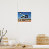 Coober Pedy Outback Australia Souvenir Foto Poster (Keuken)