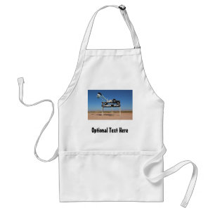 Coober Pedy Outback Australia Souvenir Foto Standaard Schort