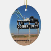  Coober Pedy Outback Souvenir Keramisch Ornament (Rechts)