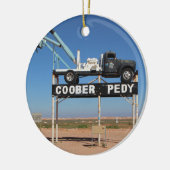  Coober Pedy Outback Souvenir Keramisch Ornament (Links)