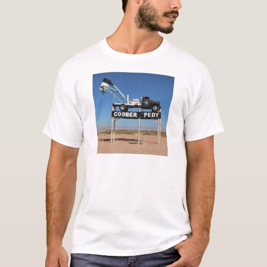  Coober Pedy Outback Souvenir T-shirt (Voorkant)