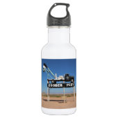  Coober Pedy Outback Souvenir Waterfles (Voorkant)