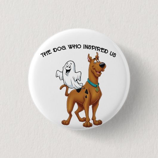 Cooby-Doo: Our Fearful, Brilliant Inspiration. Ronde Button 3,2 Cm (Voorkant)