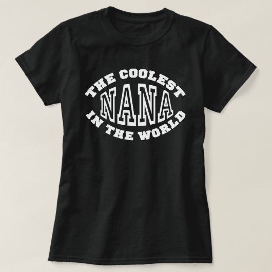 Cooest Nana T-shirt (Design voorkant)