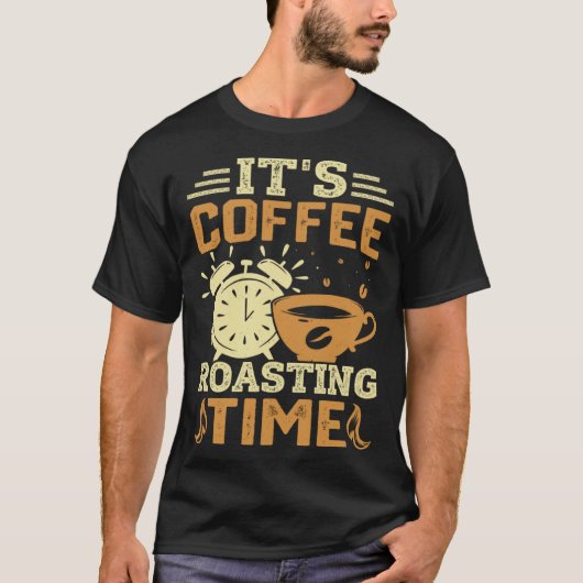 Cooffee Roasting Coffee Love Caffeine coffee beans T-shirt (Voorkant)