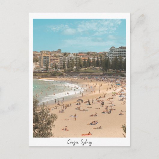 Coogee, Sydney Briefkaart (Voorkant)