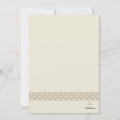 Cooing Dove Invitation Kaart (Achterkant)