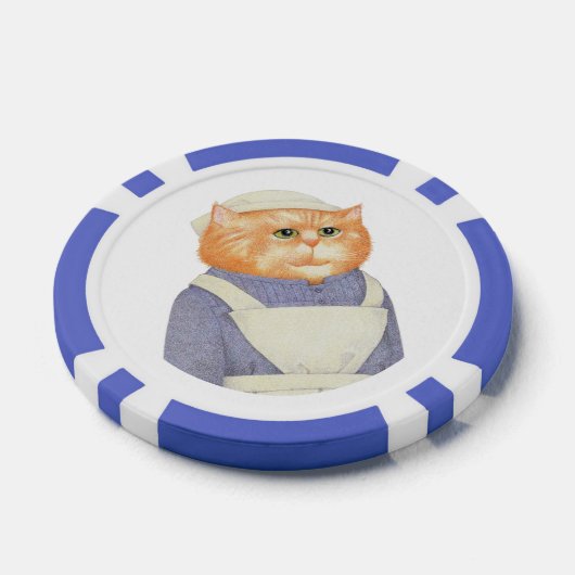 COOK CAT Poker Chips (Enkel)