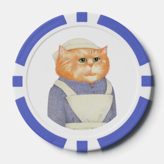 COOK CAT Poker Chips (Voorkant)