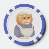 COOK CAT Poker Chips (Achterkant)