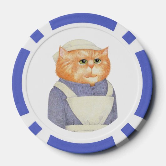 COOK CAT Poker Chips (Achterkant)