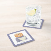 COOK CAT Scalloped Square Onderzetters + Tekst (Insitu)